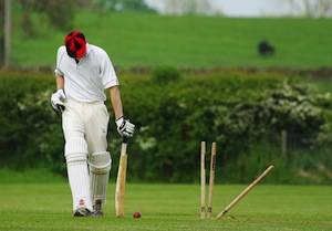 Exercise to boost brain power - photo of cricketer